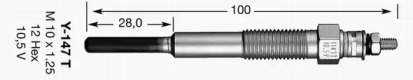 Свеча накаливания NGK 7493